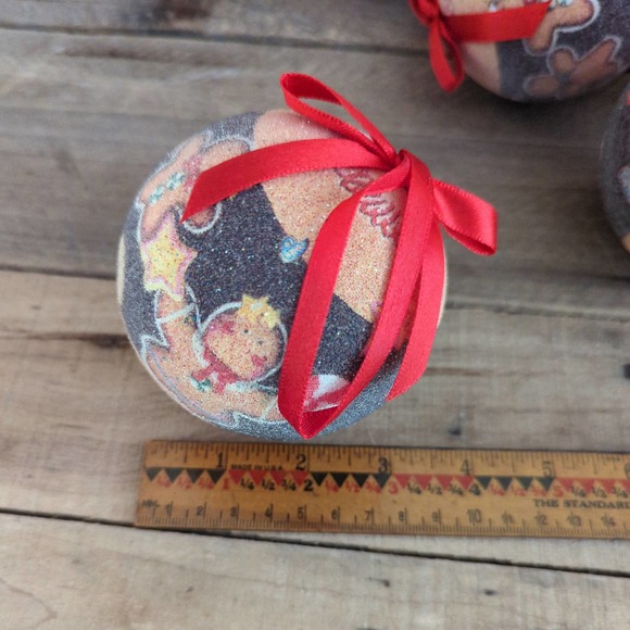 Sugared Frosted Gingerbread Man Glass Ornaments by Dillard's - Picture 7 of 7